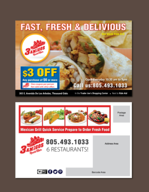 Diseño de Postal por meet007 para 3 Amigos | Diseño: #10691180