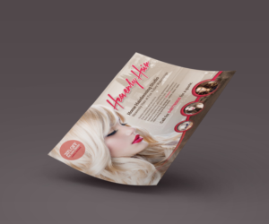 Heavenly hair  home studio | Design de Flyer par jeffdefy