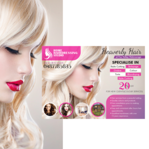 Flyer-Design von piyush für Heavenly Hair  | Design: #10730680