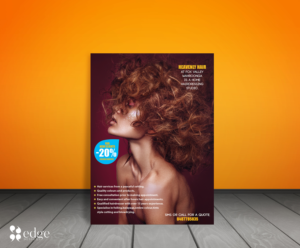 Flyer Design by EdgeDesignsYe for Heavenly Hair  | Design: #10771157