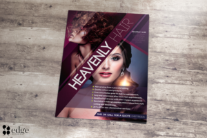 Flyer Design by EdgeDesignsYe for Heavenly Hair  | Design #10771159
