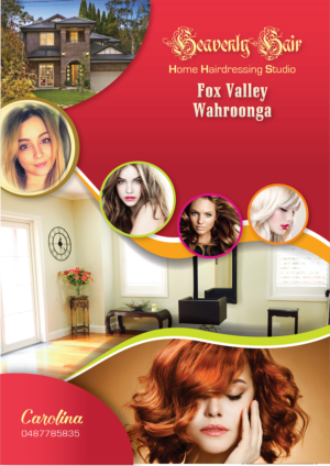Flyer Design by langtu for Heavenly Hair  | Design: #10720562