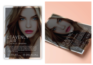 Heavenly hair  home studio | Design de Flyer par sharon bolder