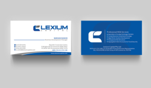 Lexium Capital Business Cards