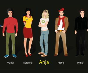 Character Design by R M for SMC Swiss Management Center AG | Design: #10642585