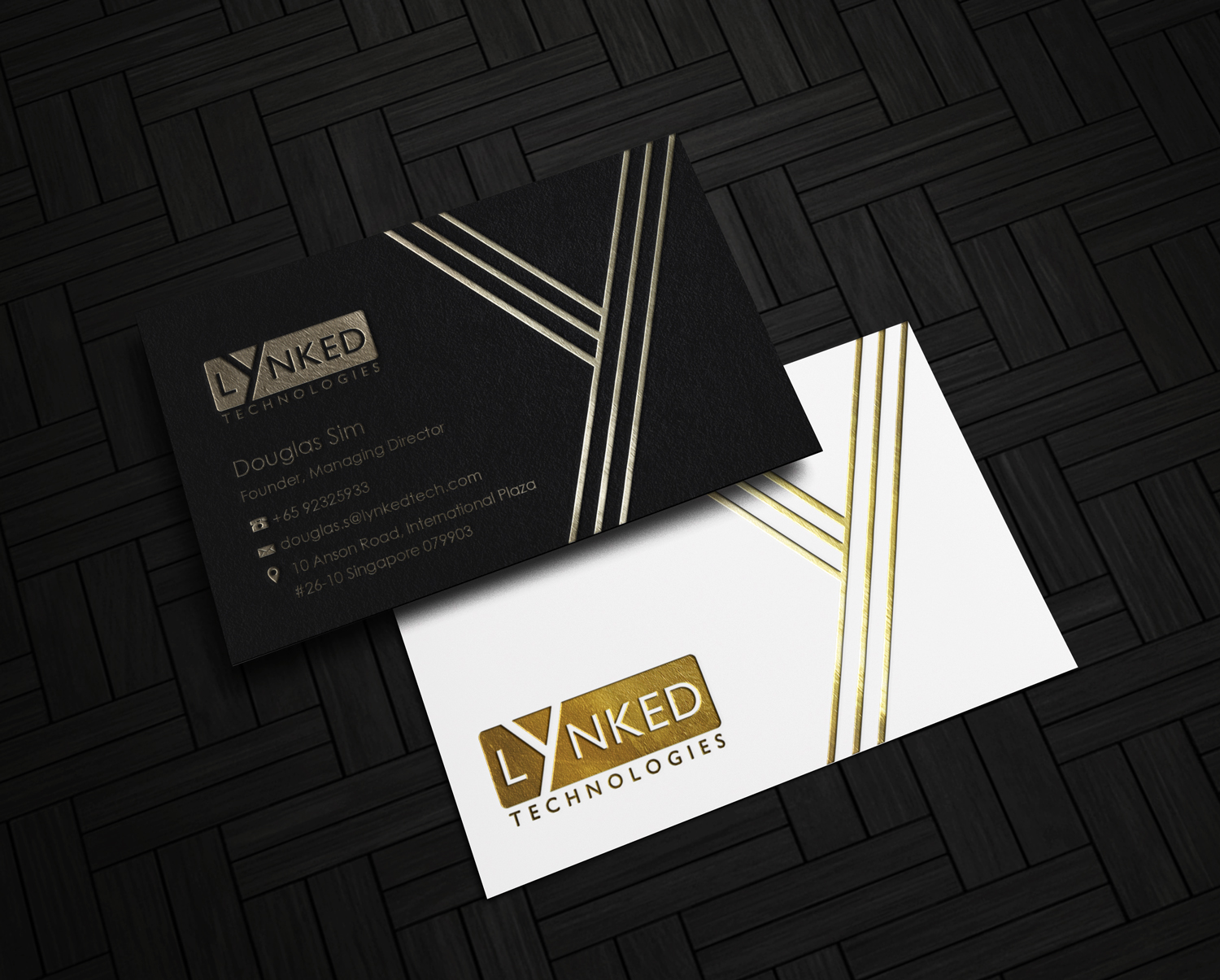 Business Card Design by Riz' for Lynked Technologies | Design #10661749