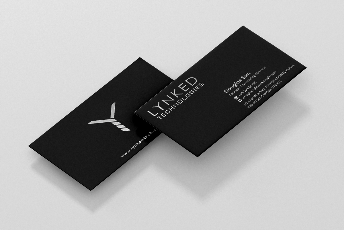 Business Card Design by Grafactory for Lynked Technologies | Design #10746948