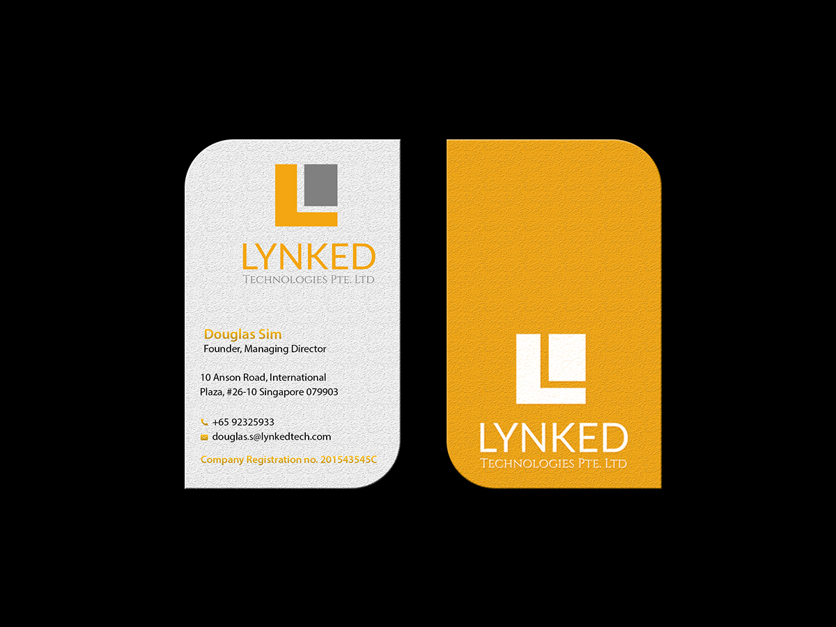 Business Card Design by Creations Box 2015 for Lynked Technologies | Design #10666959