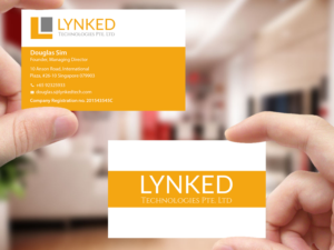 Visitenkarten-Design von Creations Box 2015 für Lynked Technologies | Design: #10666963