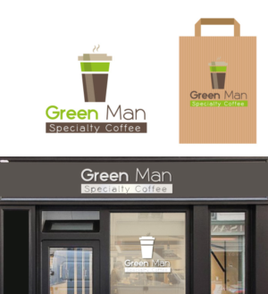 Diseño de Logo por nitovi11 para Green Man Coffee | Diseño: #10645565