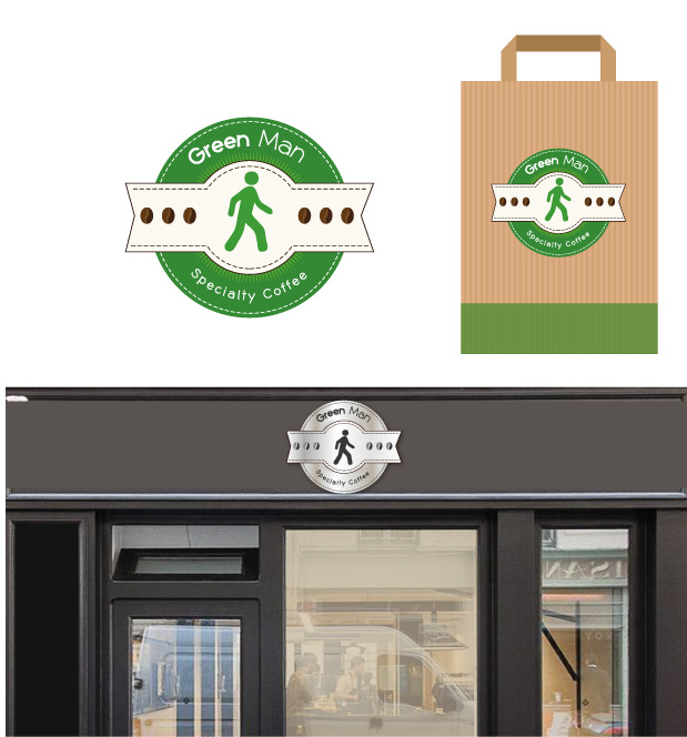Logo Design by nitovi11 for Green Man Coffee | Design #10645579