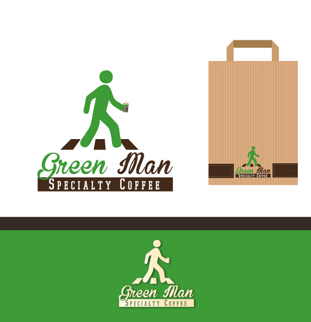 Logo Design by nitovi11 for Green Man Coffee | Design #10645597