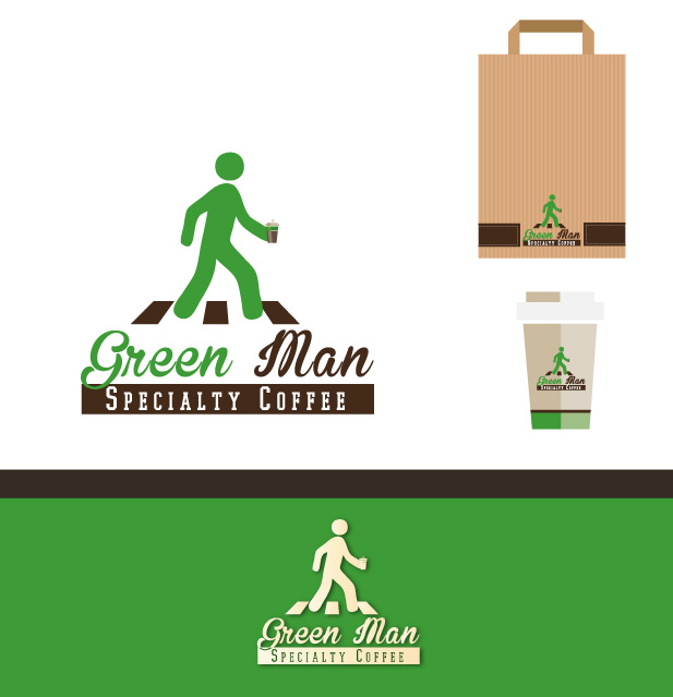 Logo Design by nitovi11 for Green Man Coffee | Design #10645603