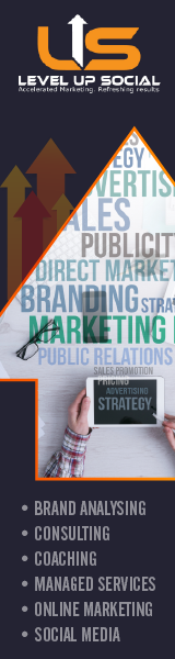 Banner-Design von pivotaldesign.biz für LevelUP Social  | Design: #10671859