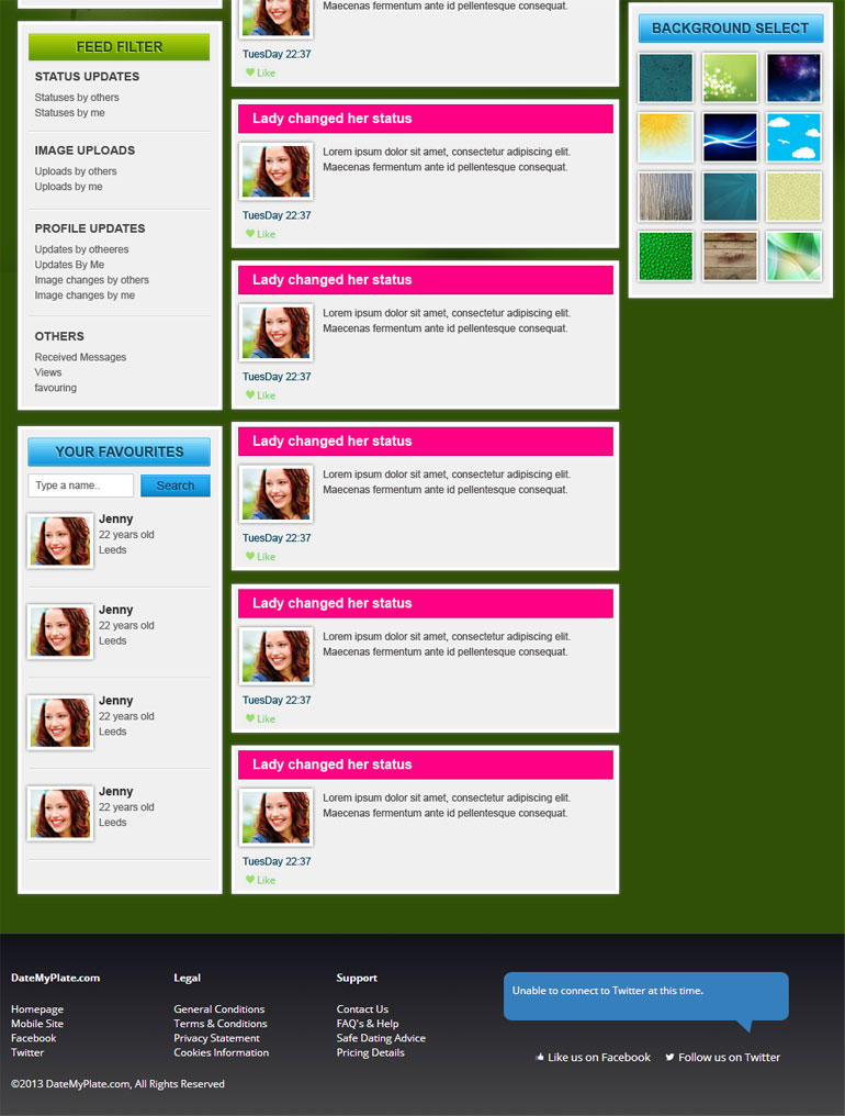 Web-Design von Expert Designer für DateMyPlate | Design #2285531