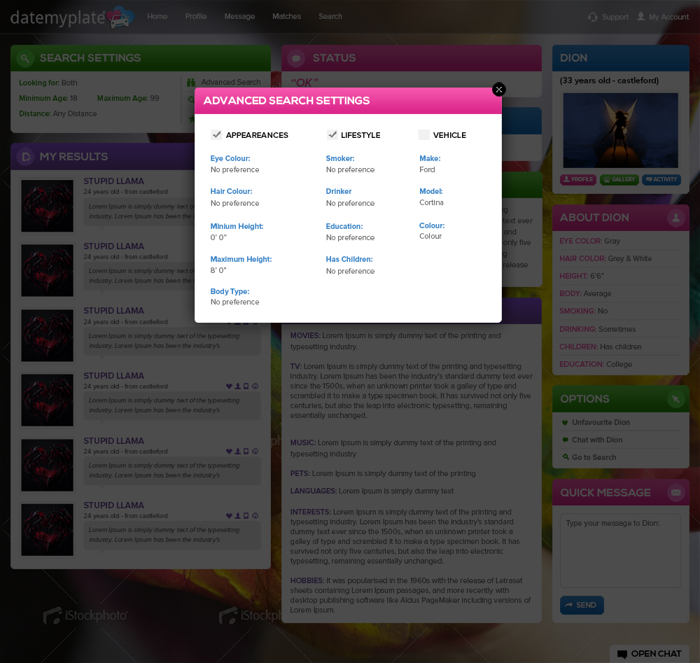 Web-Design von Mayank Patel für DateMyPlate | Design #2277820