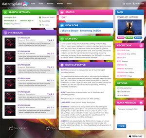 Web Design by Mayank Patel for DateMyPlate | Design: #2277906