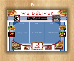 Menü-Design von stevedan für Dial-up Delivery | Design #2229675