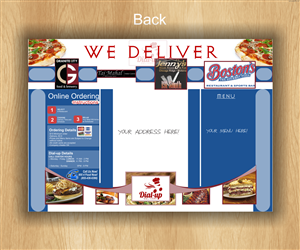 Menu Design by stevedan for Dial-up Delivery | Design: #2229679