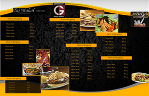 Menu Design by jshan for Dial-up Delivery | Design: #2228157