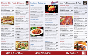 Menu Design by Ekanite for Dial-up Delivery | Design: #2229082