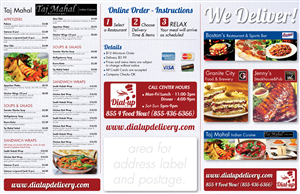 Menu Design by Ekanite