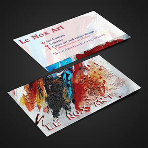 Le Nox Art | Business Card Design by Harshan