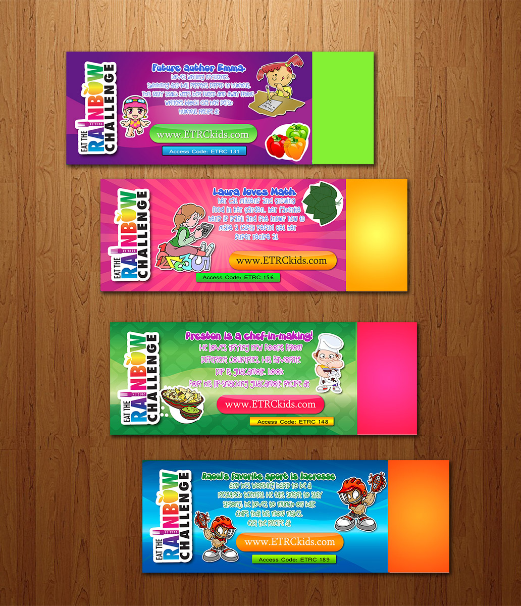 Print Design par jshan pour Eat the Rainbow Company | Design #2241990