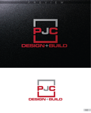 Logo Design by 3Guys for PJC design + build | Design: #10657019