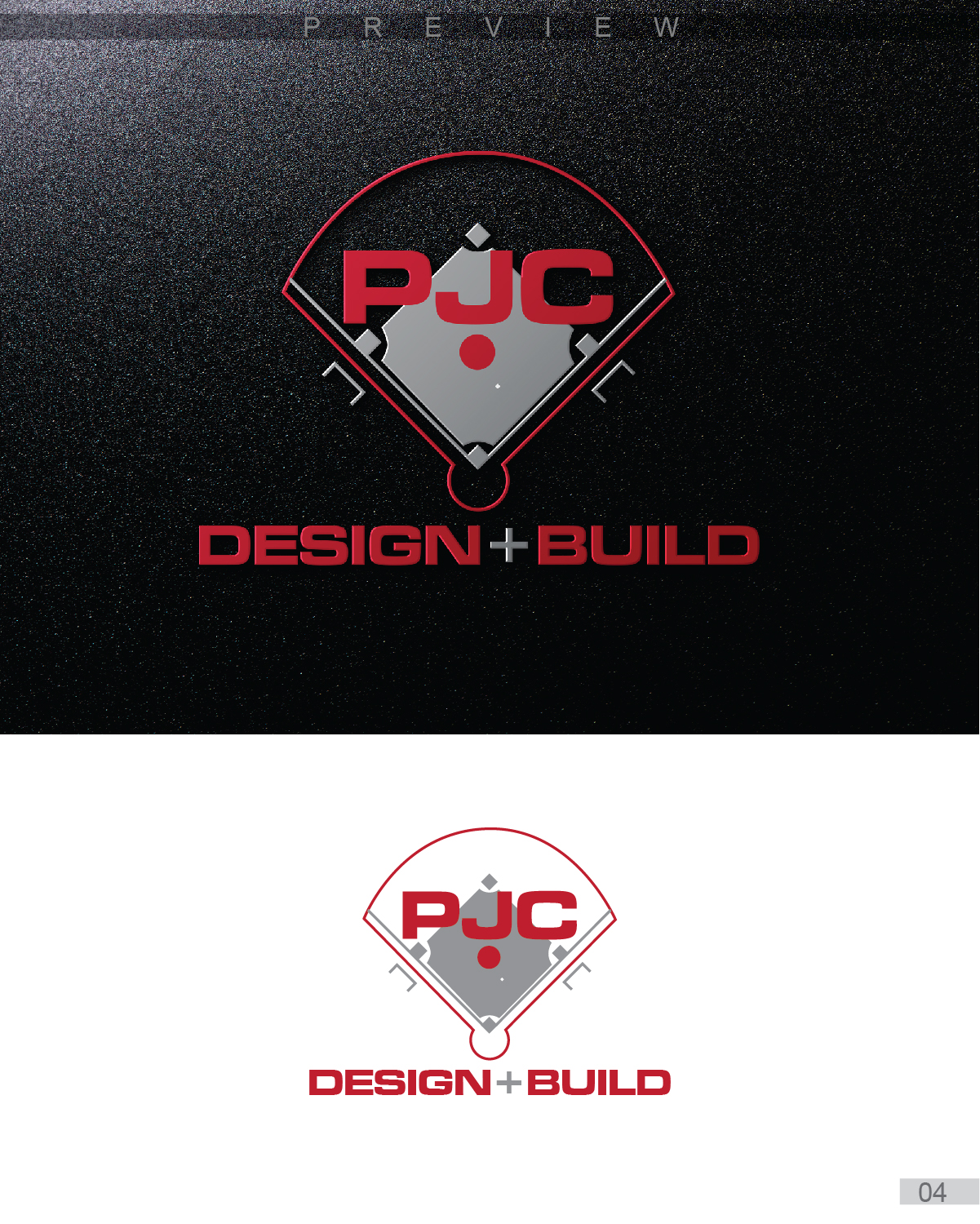 Logo Design by 3Guys for PJC design + build | Design #10676008
