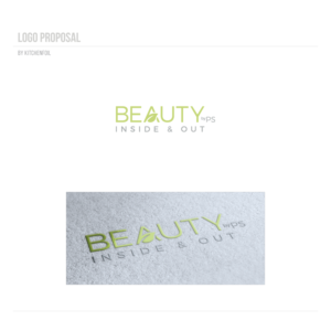 BEAUTY by PS - Inside & Out | Logo Design by Kitchenfoil