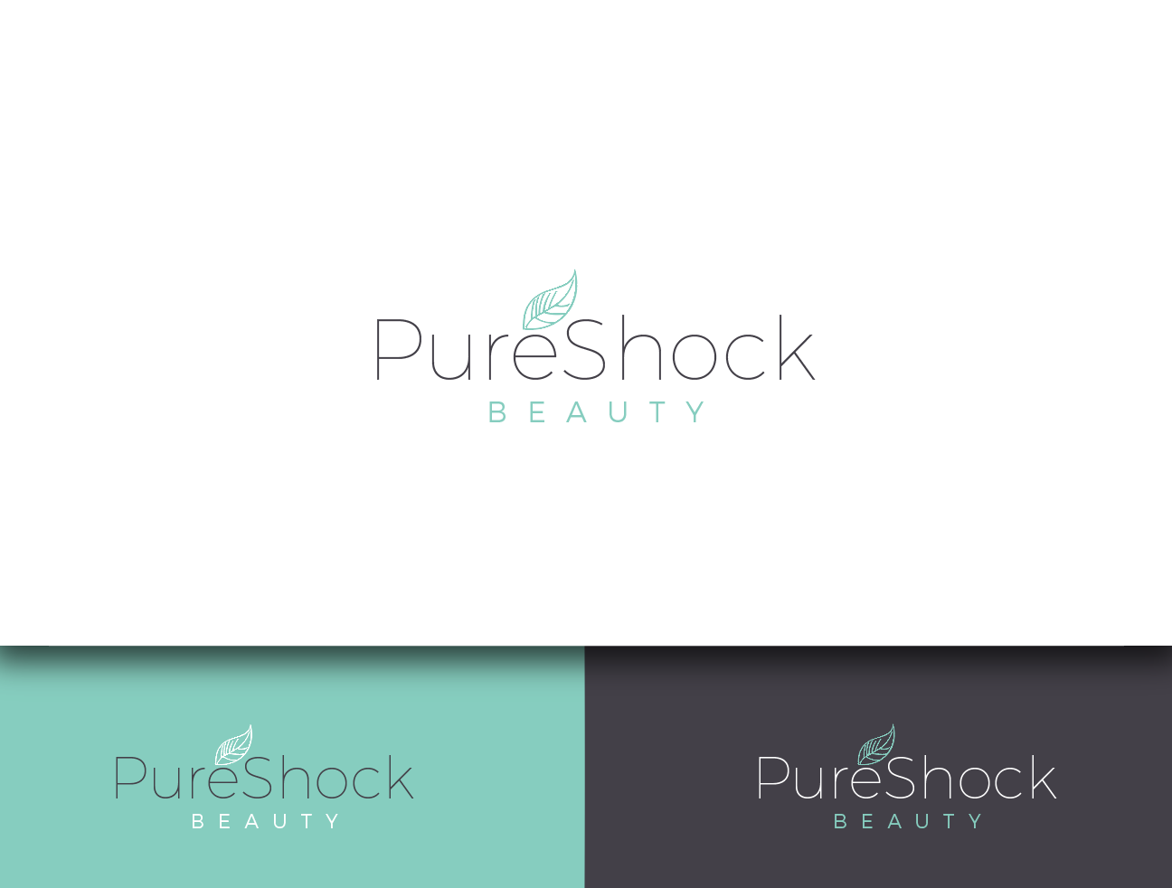 Logo Design by wonderland for PureShock | Design #10740990