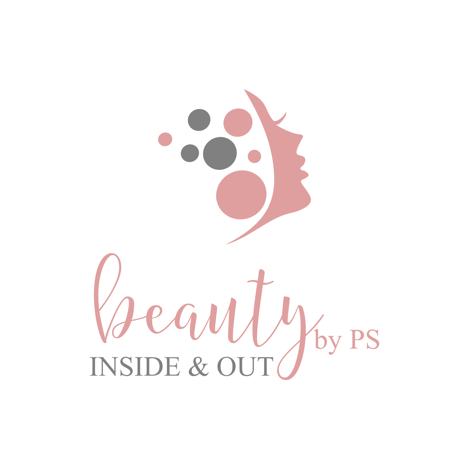Playful Modern Skin Care Product Logo Design For BEAUTY By PS 