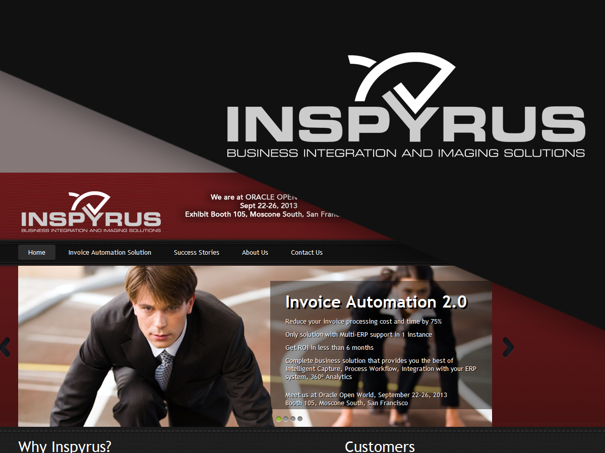 Logo Design by vladst2004 for Inspyrus, Inc. | Design #2227990