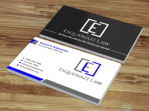 Business Card Design by Creations Box 2015 for Esquenazi Law | Design: #10655592