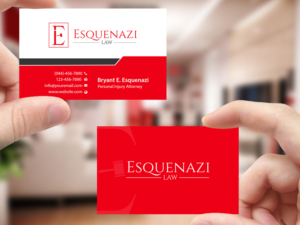 Business Card Design by Creations Box 2015 for Esquenazi Law | Design: #10666586