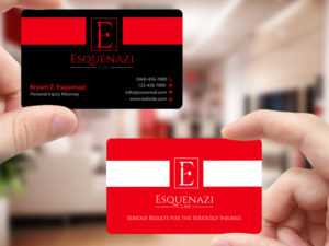 Business Card Design by Creations Box 2015 for Esquenazi Law | Design: #10666587
