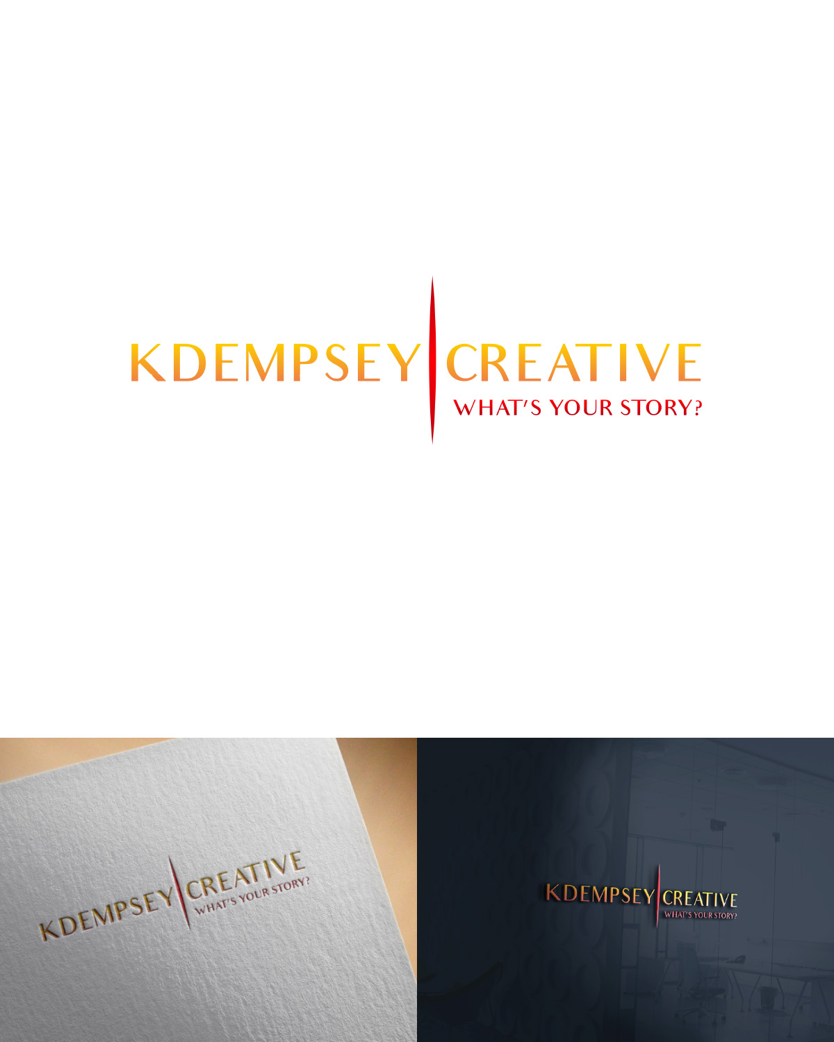 Diseño de Logo por elunico para KDempsey Creative | Diseño #10657425