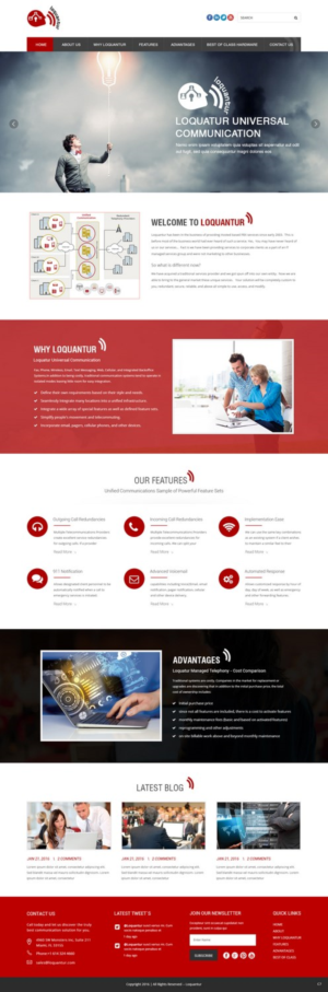 Web Design by pb for Farhat Services Cmpany | Design: #10653642
