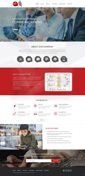 Web Design by pb for Farhat Services Cmpany | Design: #10653646