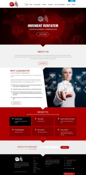 Web Design by pb for Farhat Services Cmpany | Design: #10653658