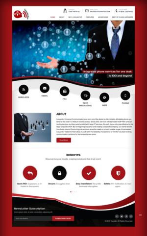 Web Design by pb for Farhat Services Cmpany | Design: #10653661