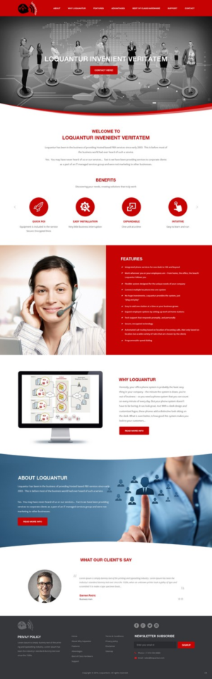 Web Design by pb for Farhat Services Cmpany | Design: #10655078