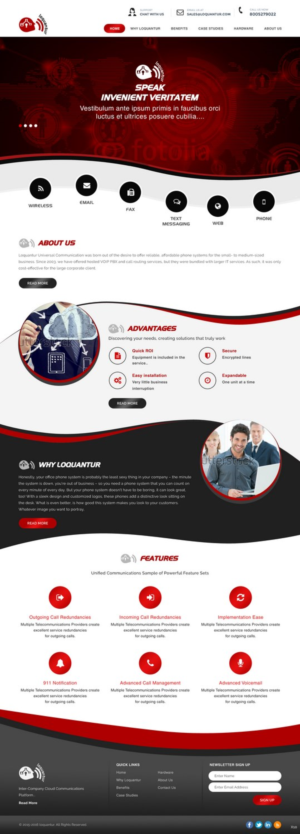 Web Design by pb for Farhat Services Cmpany | Design: #10743544