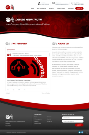 Web Design by pb for Farhat Services Cmpany | Design: #10743546