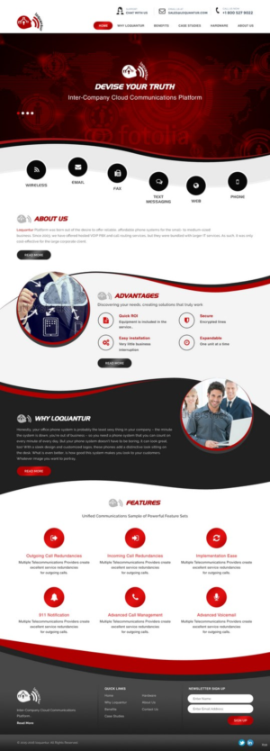 Web Design by pb for Farhat Services Cmpany | Design: #10743557