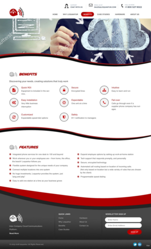 Web Design by pb for Farhat Services Cmpany | Design: #10743558