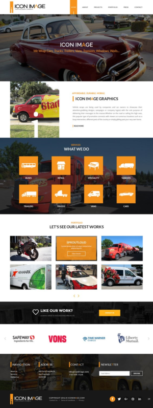 Web Design by pb for Icon Image, LLC | Design: #10664758