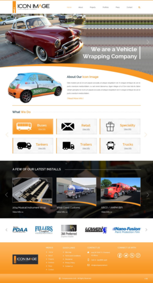 Web Design by pb for Icon Image, LLC | Design: #10664765
