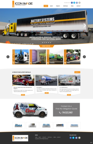 Web Design by pb for Icon Image, LLC | Design: #10664775